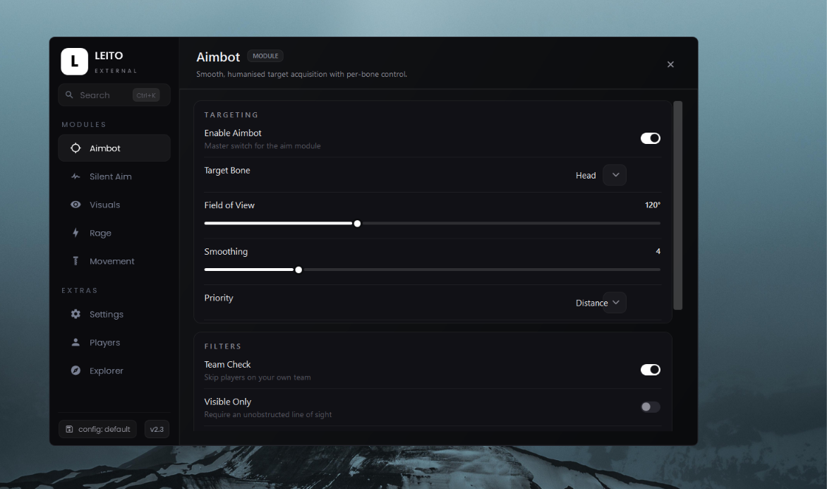 Leito External UI